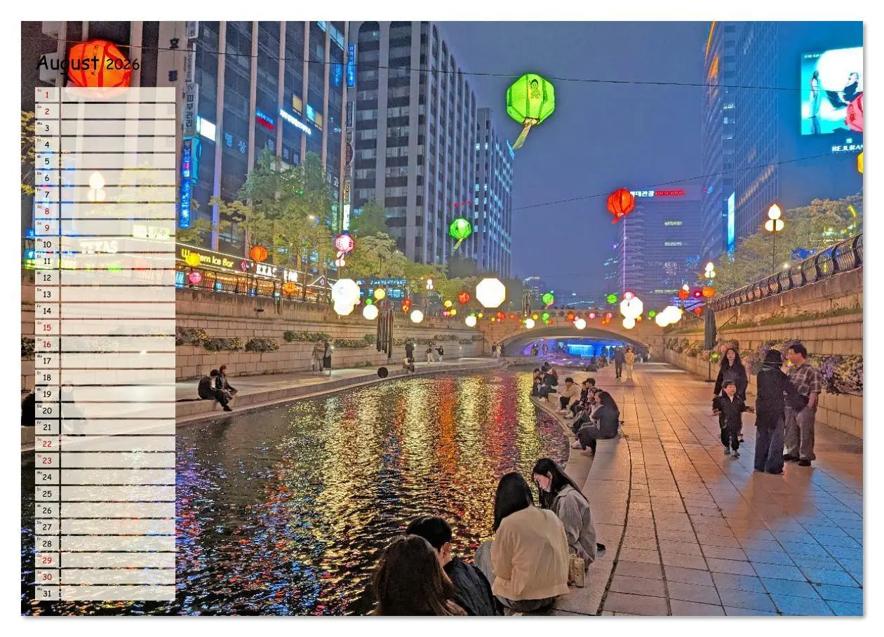 Bild: 9783516620498 | Seoul - Stadt der Kontraste (hochwertiger Premium Wandkalender 2026...