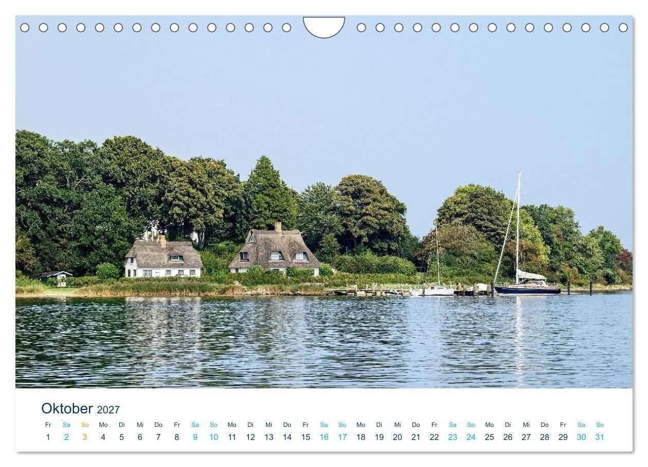 Bild: 9783569190498 | Die Schlei - Segelrevier und Naherholungsgebiet (Wandkalender 2027...