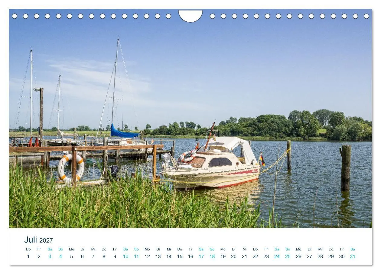 Bild: 9783569190498 | Die Schlei - Segelrevier und Naherholungsgebiet (Wandkalender 2027...