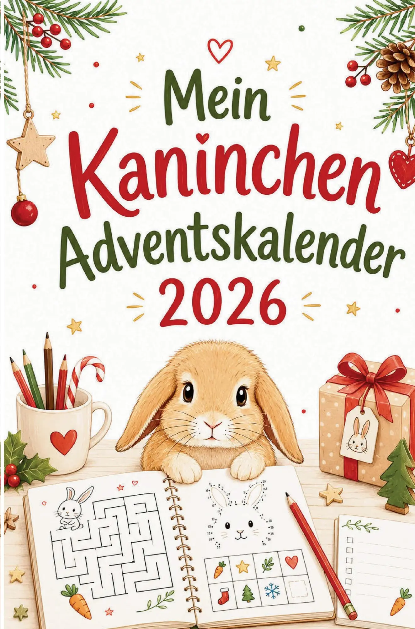 Cover: 9783676320498 | Mein Kaninchen Adventskalender | Janine Breckmann | Taschenbuch | 2026
