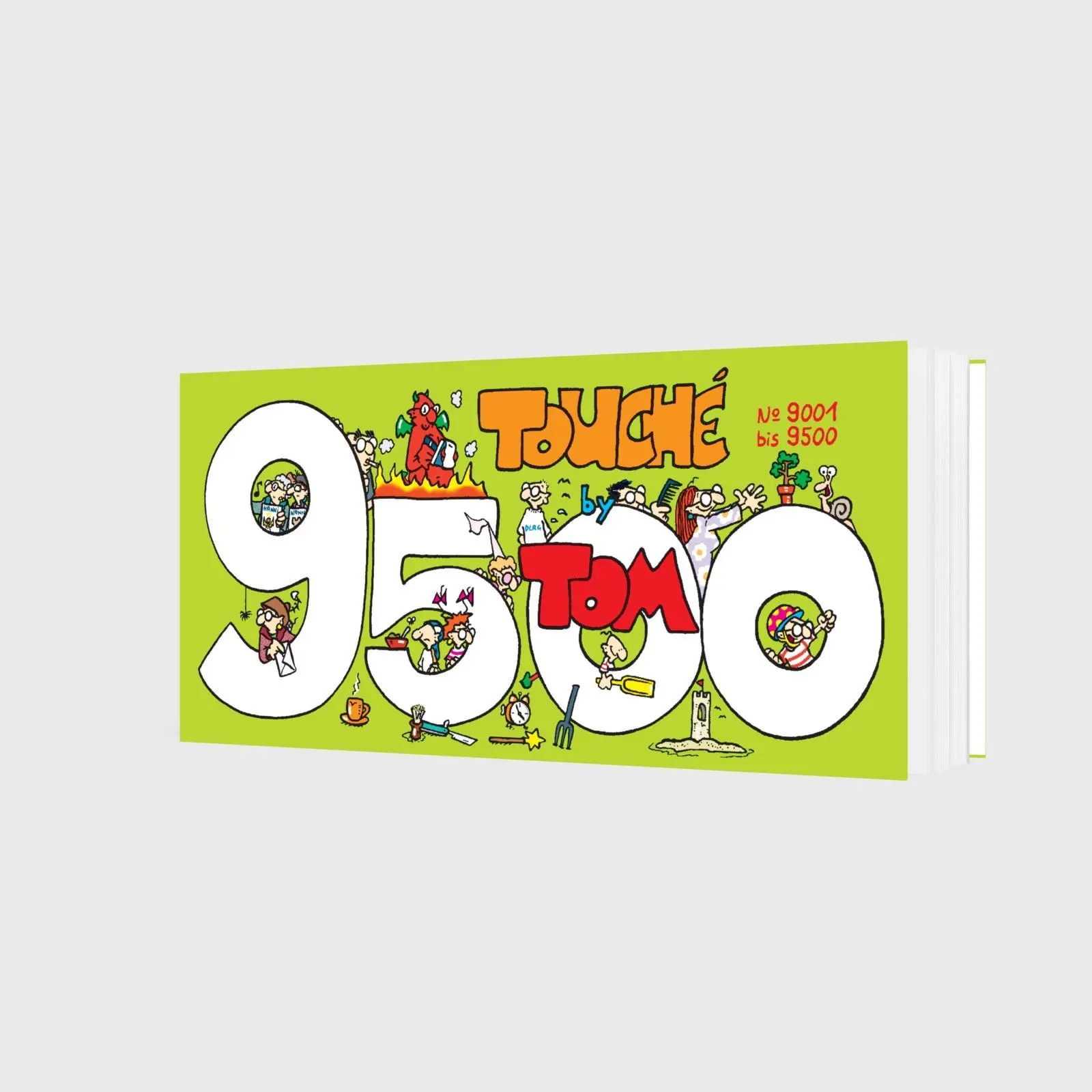 Bild: 9783830380498 | TOM Touché 9500: Comicstrips und Cartoons | TOM | Taschenbuch | 512 S.