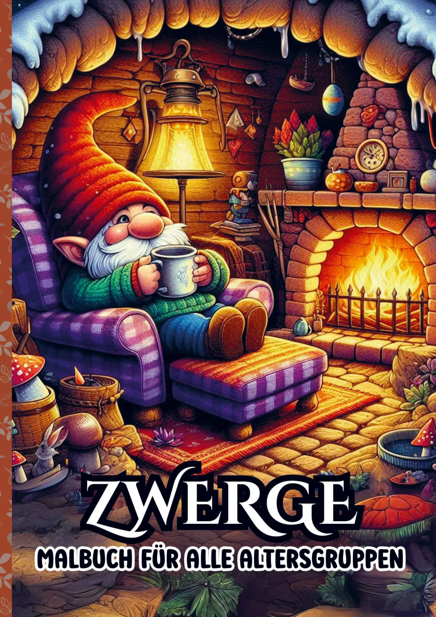 Cover: 9789403780498 | Malbuch für alle Altergruppen - Zwerge | Malbücher für Erwachsene