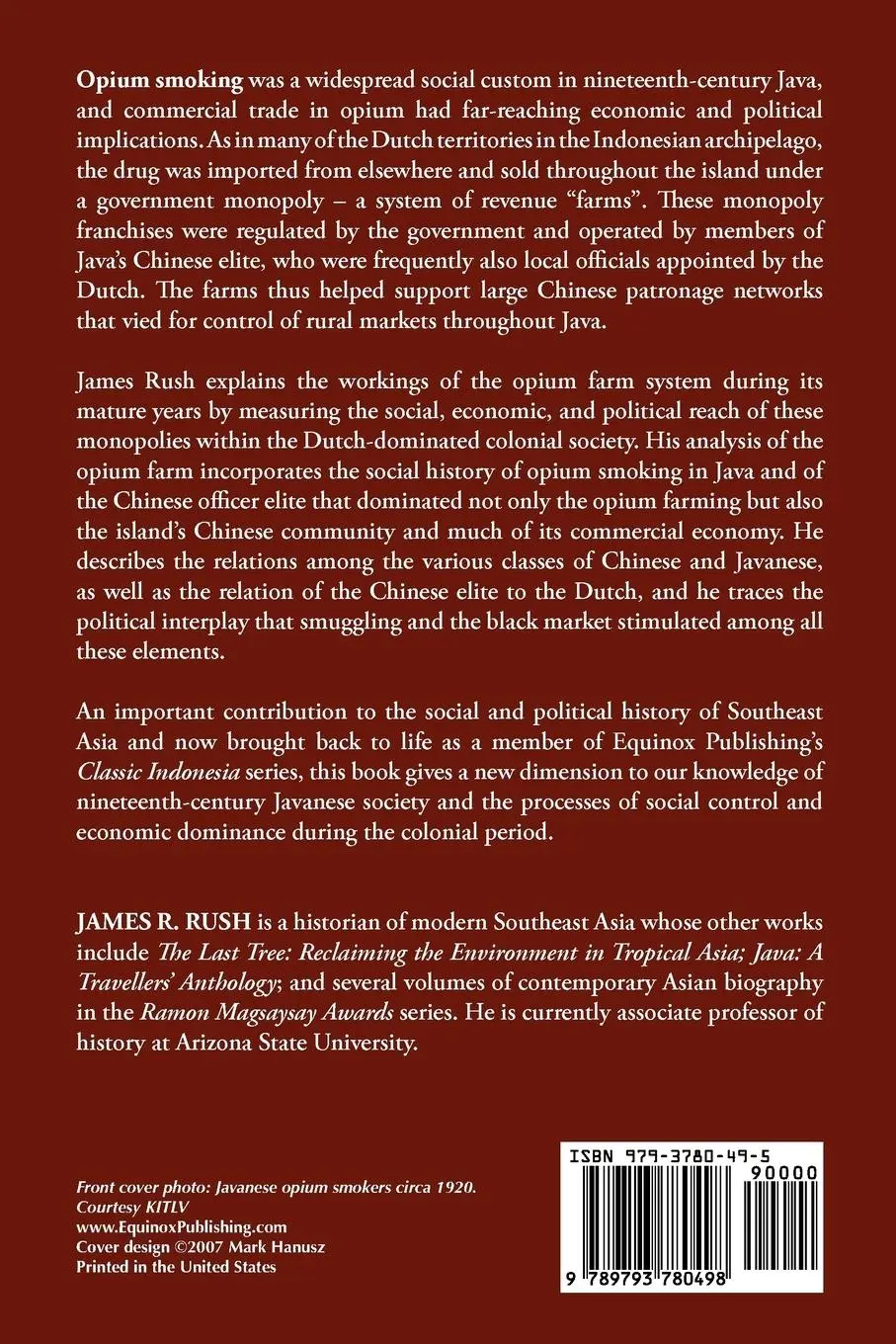 Rückseite: 9789793780498 | Opium to Java | James R. Rush | Taschenbuch | Kartoniert / Broschiert