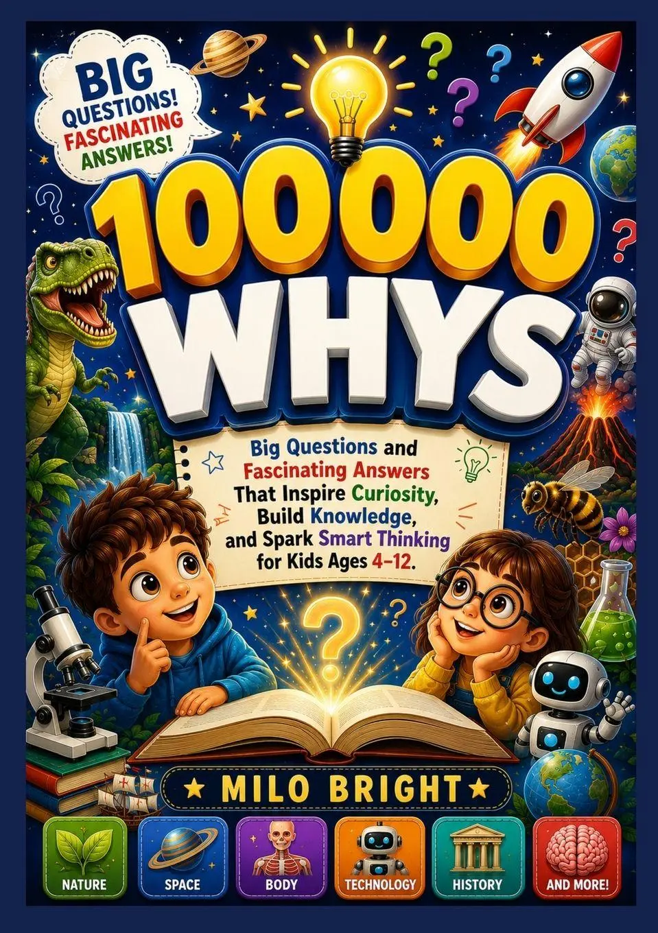 Cover: 9798349350498 | 100,000 WHYS | Milo Bright | Taschenbuch | Englisch | 2026