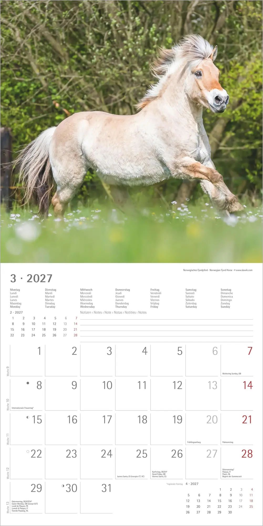 Bild: 4069095010598 | Pferde 2027 | Neumann Verlage GmbH &amp; Co KG | Kalender | 14 S. | 2027