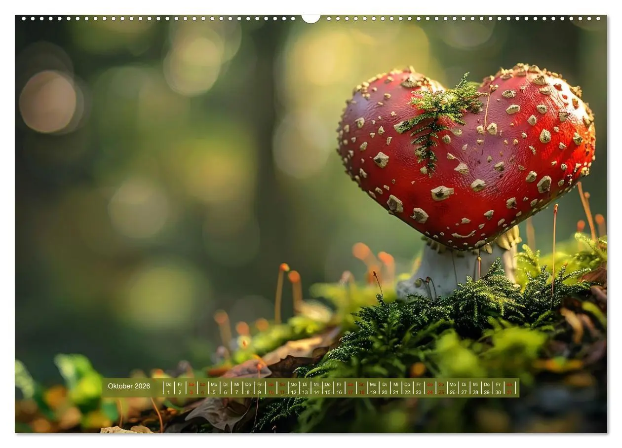 Bild: 9783457380598 | Mit dem Herzen der Natur (Wandkalender 2026 DIN A2 quer), CALVENDO...