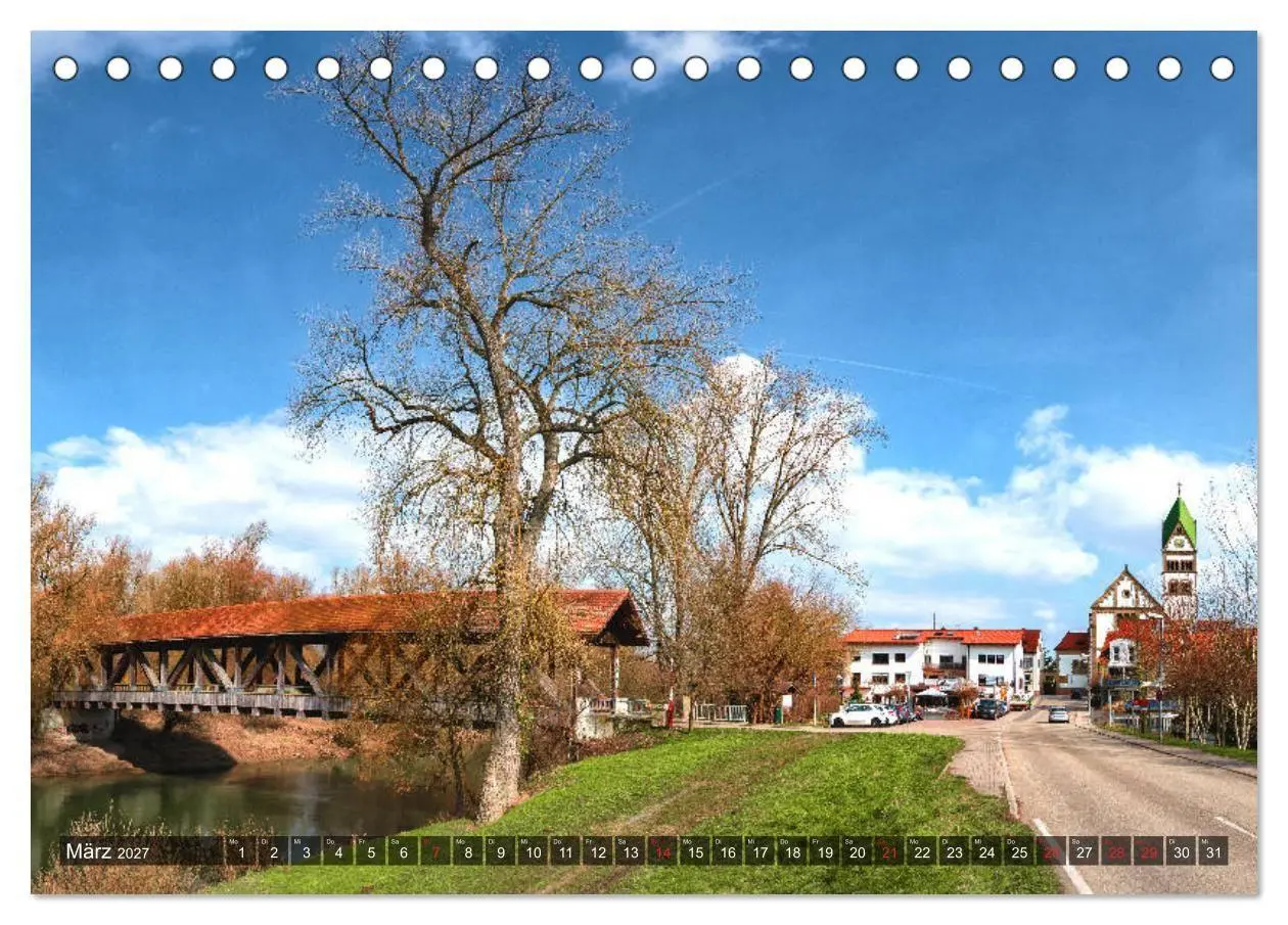 Bild: 9783569700598 | Ketsch am Rhein (Tischkalender 2027 DIN A5 quer), CALVENDO...