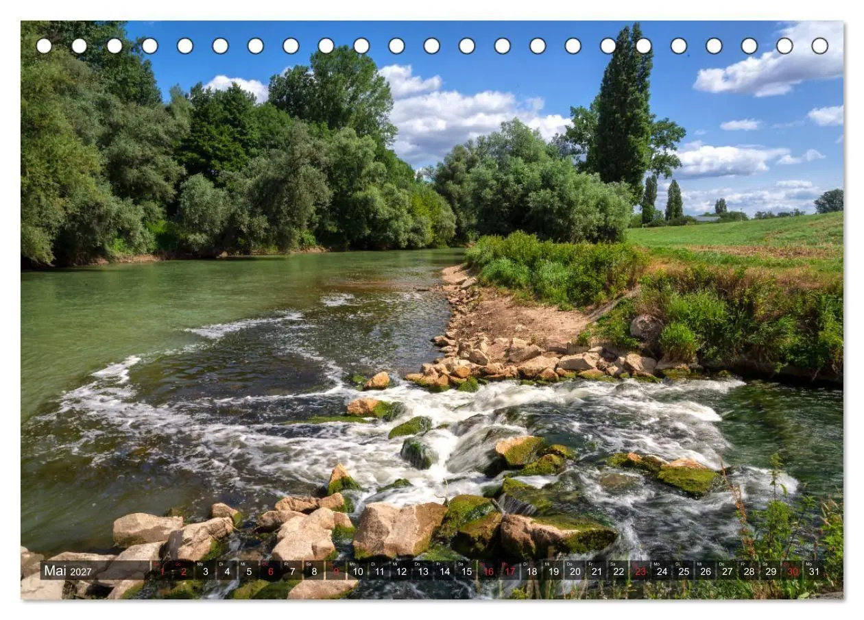Bild: 9783569700598 | Ketsch am Rhein (Tischkalender 2027 DIN A5 quer), CALVENDO...