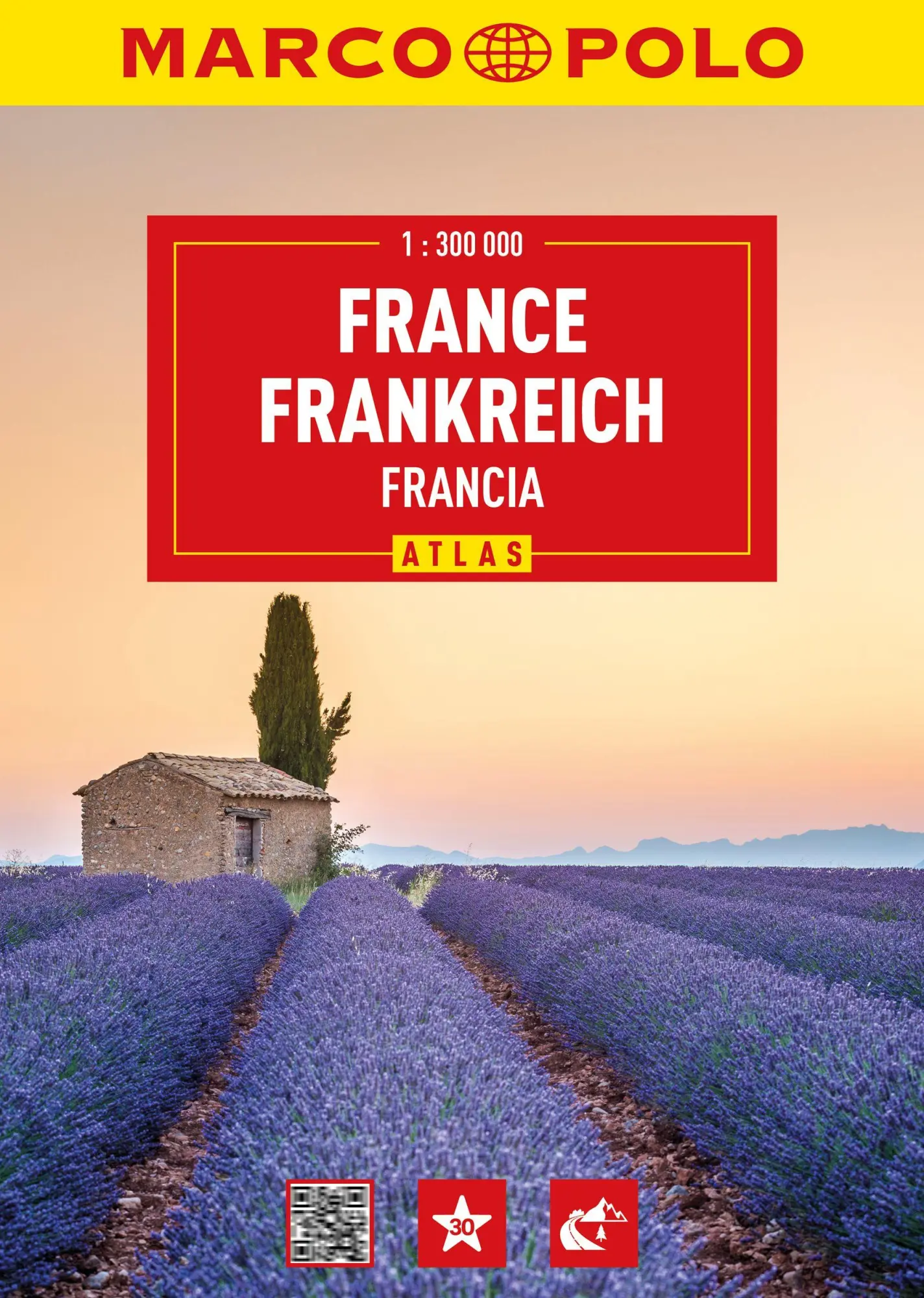 Cover: 9783575020598 | MARCO POLO Reiseatlas Frankreich 1:300.000 | Polo Marco | Taschenbuch
