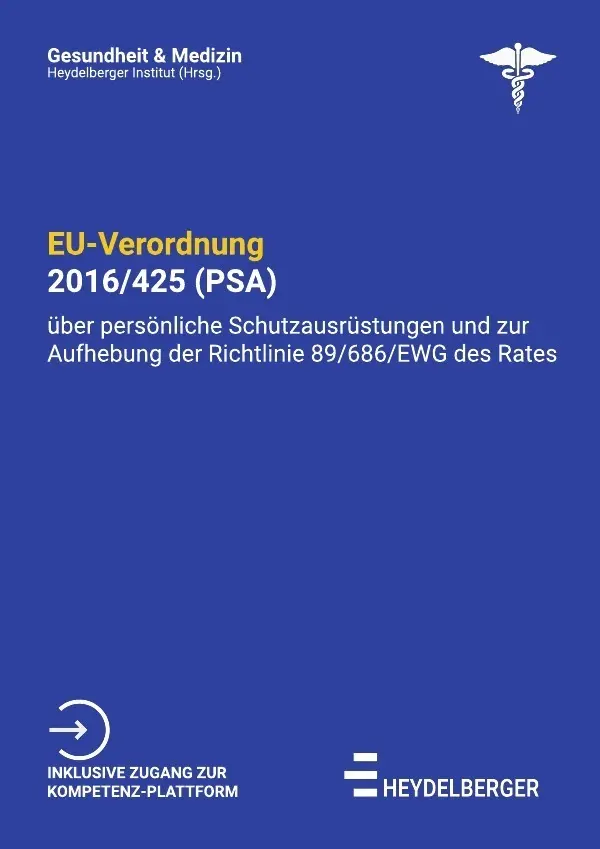 Cover: 9783754900598 | Gesundheit und Medizin / EU-Verordnung 2016/425 (PSA) | Institut