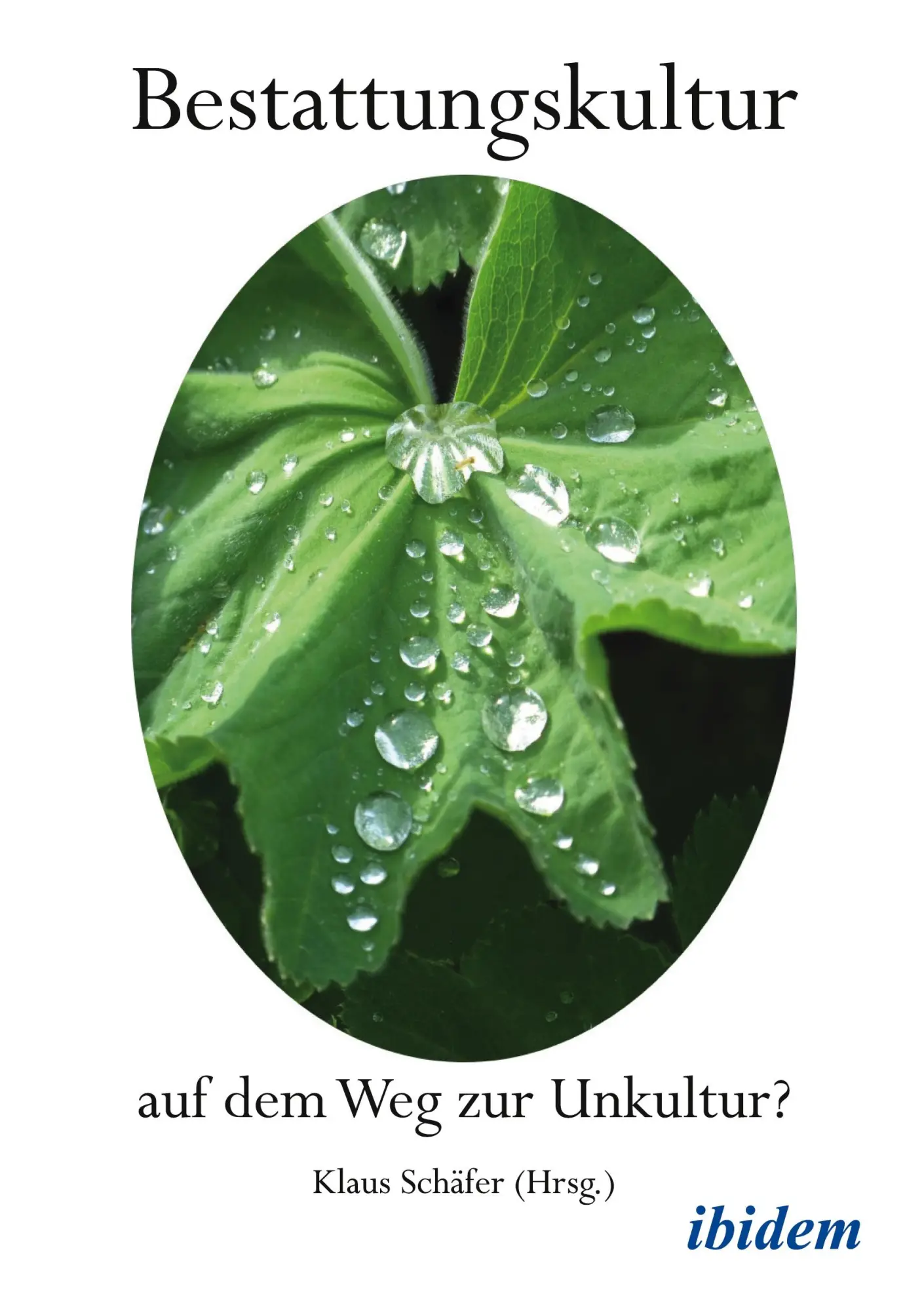 Cover: 9783838220598 | Bestattungskultur | auf dem Weg zur Unkultur? | P. Klaus Schäfer