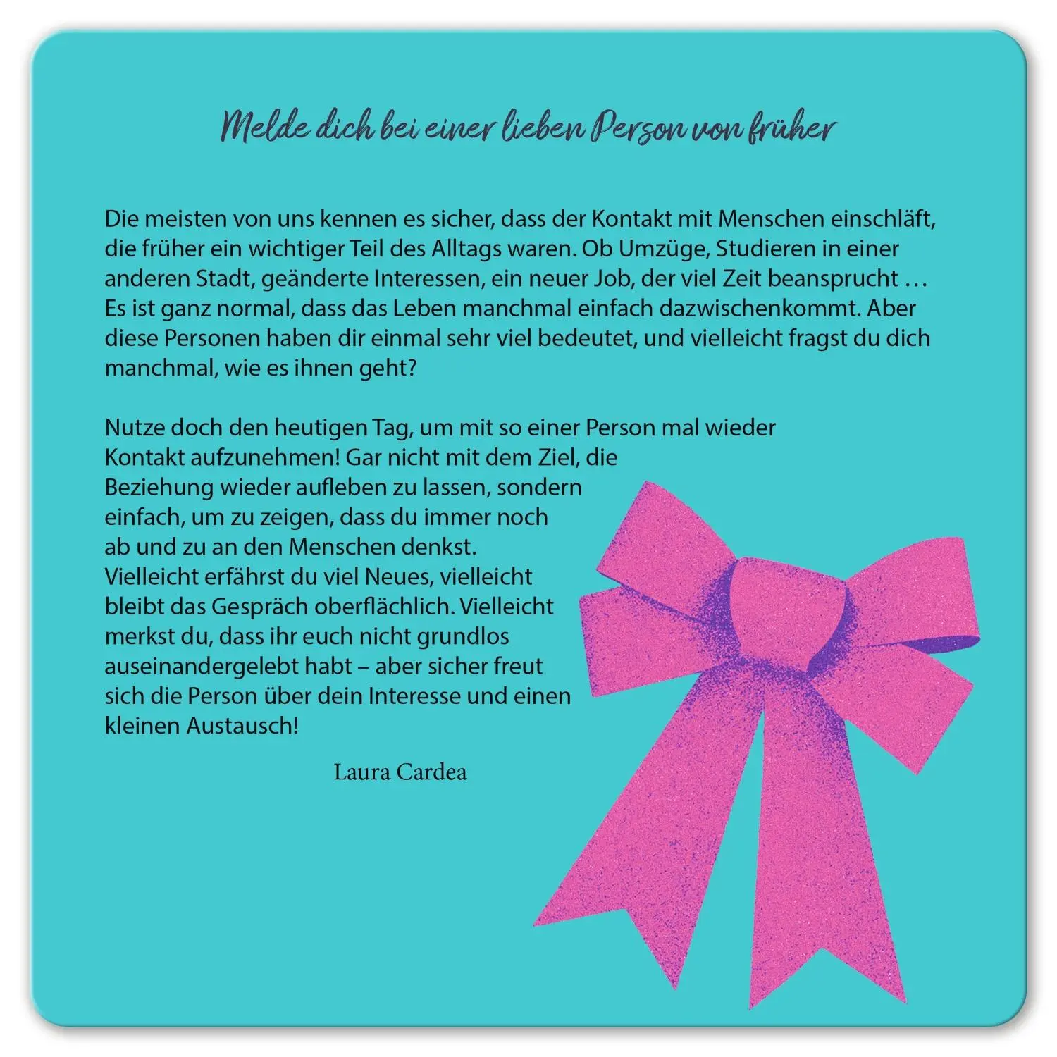 Bild: 9783969760598 | Spread the Love. Adventskalender | Laura Labas (u. a.) | Kalender