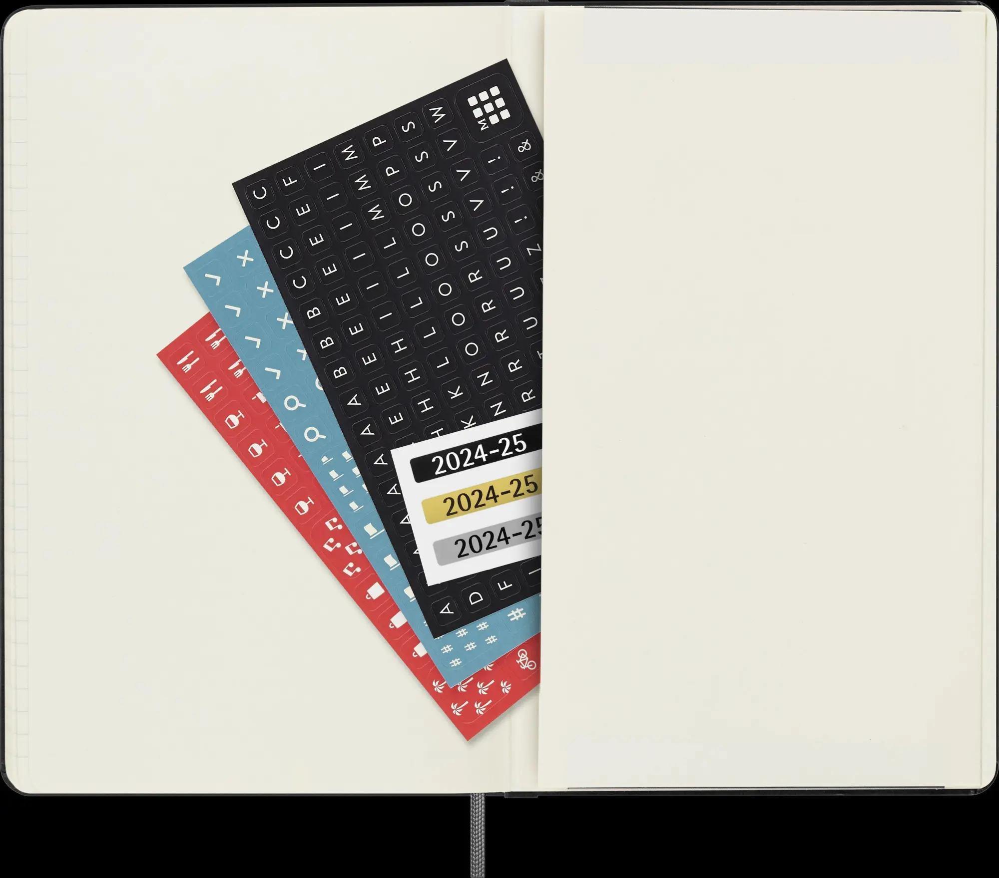 Bild: 8056999270698 | Moleskine 18 Monate Wochenkalender 2024/2025, L/A5, 1 Wo = 2...
