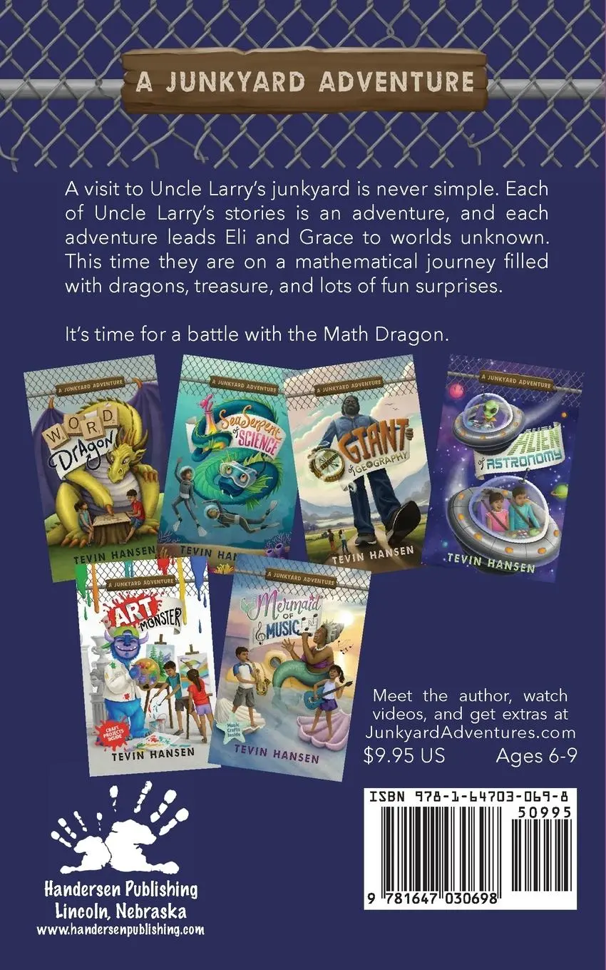 Rückseite: 9781647030698 | Math Dragon | Tevin Hansen | Taschenbuch | Junkyard Adventures | 2022