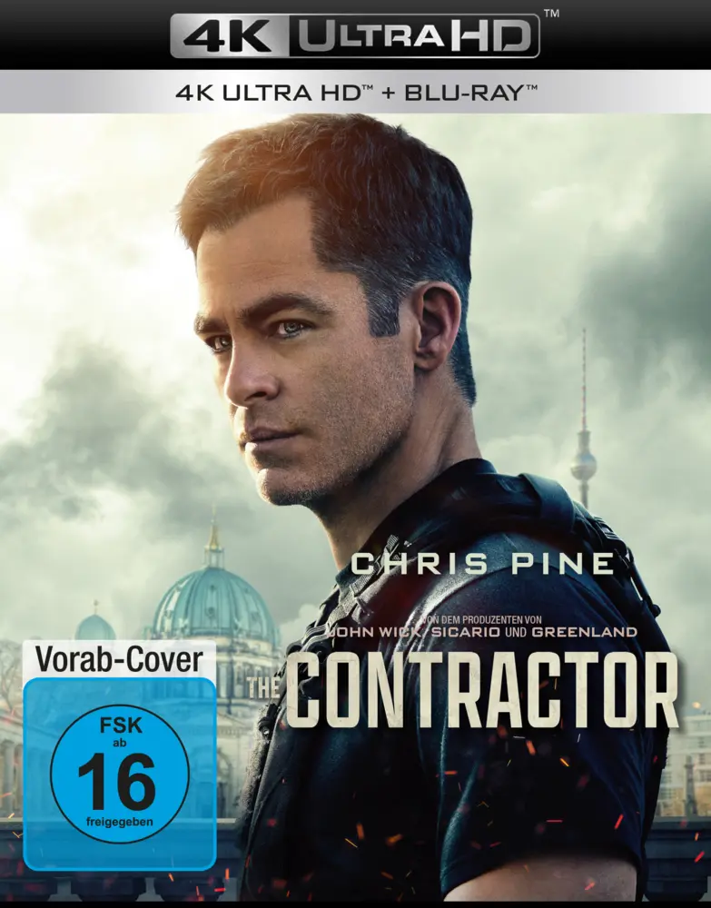 The Contractor 4K, 1 UHD-Blu-ray + 1 Blu-ray