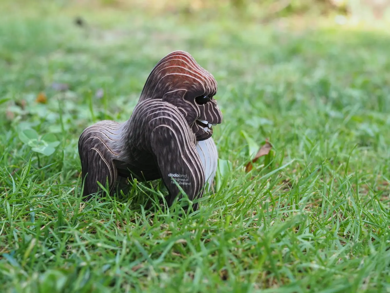 Bild: 9421035150798 | EUGY - 3D Bastelset Gorilla | Kit (Bastelset) | In Karton | 650077