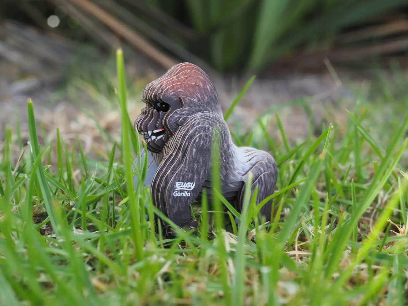 Bild: 9421035150798 | EUGY - 3D Bastelset Gorilla | Kit (Bastelset) | In Karton | 650077