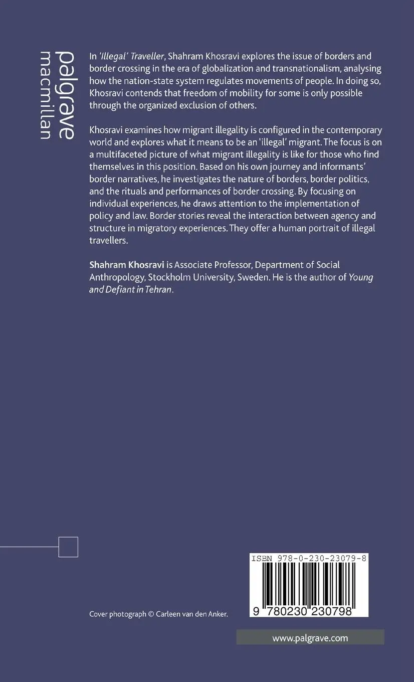 Rückseite: 9780230230798 | 'Illegal' Traveller | An Auto-Ethnography of Borders | S. Khosravi | x