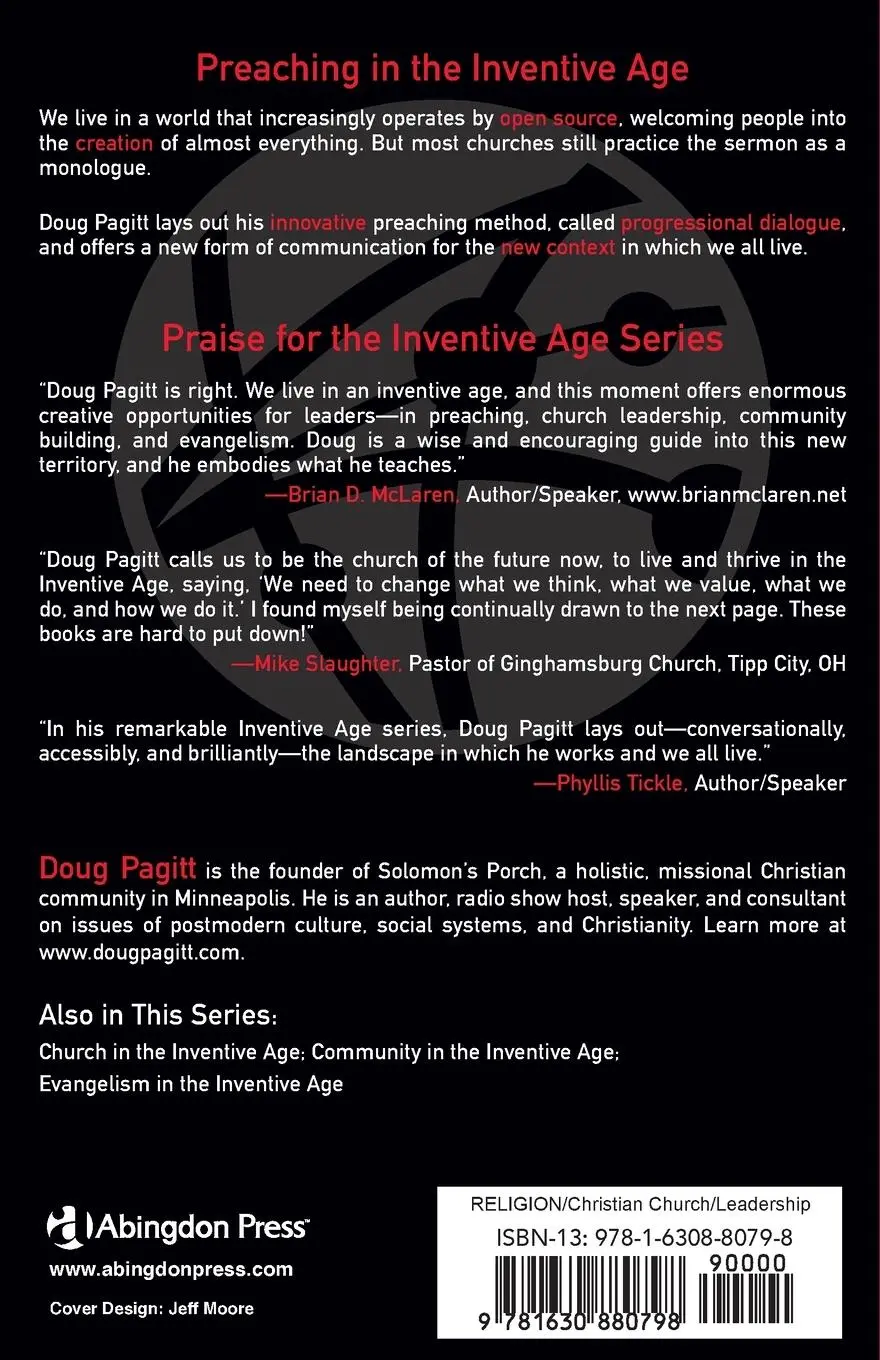 Rückseite: 9781630880798 | Preaching in the Inventive Age | Doug Pagitt | Taschenbuch | Englisch