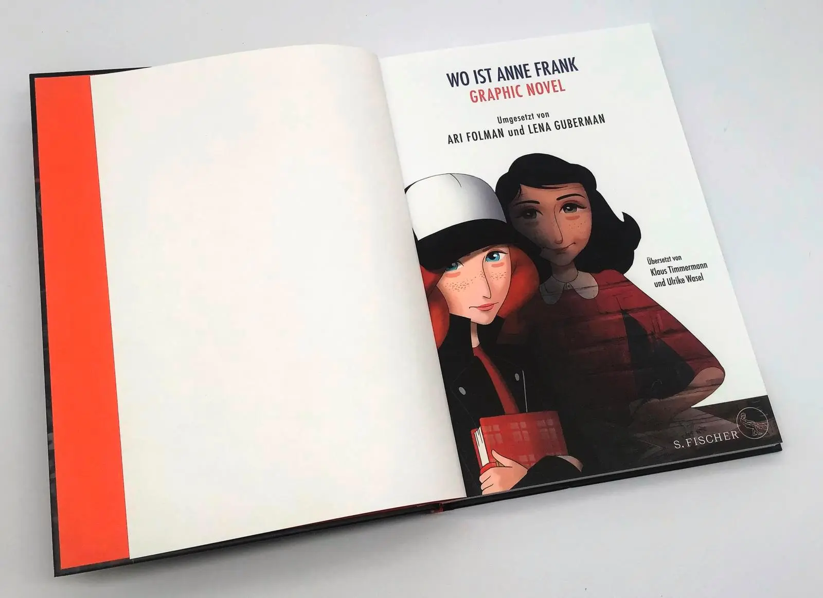 Bild: 9783100000798 | Wo ist Anne Frank - Eine Graphic Novel | Ari Folman (u. a.) | Buch