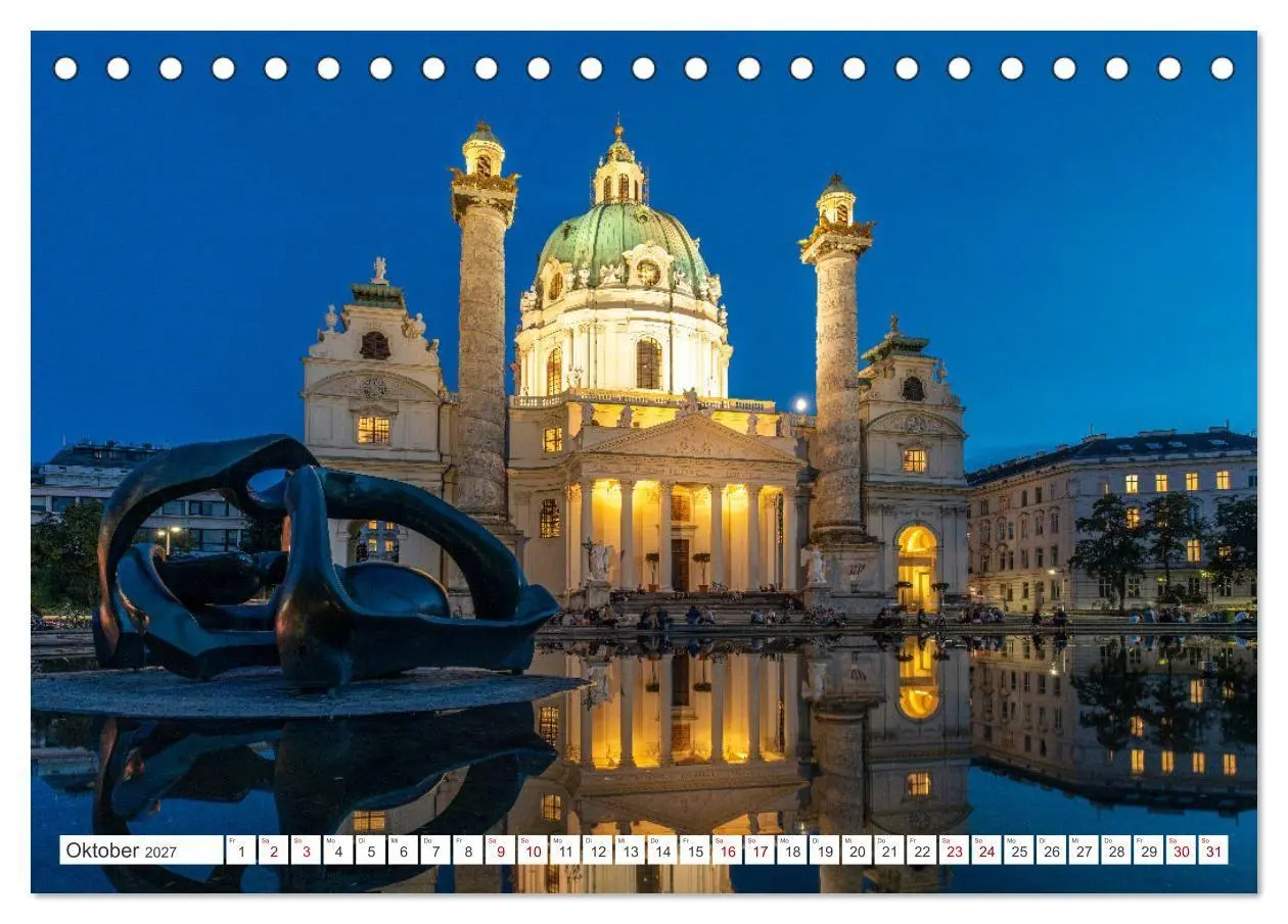 Bild: 9783569540798 | Österreich - Wien (Tischkalender 2027 DIN A5 quer), CALVENDO...