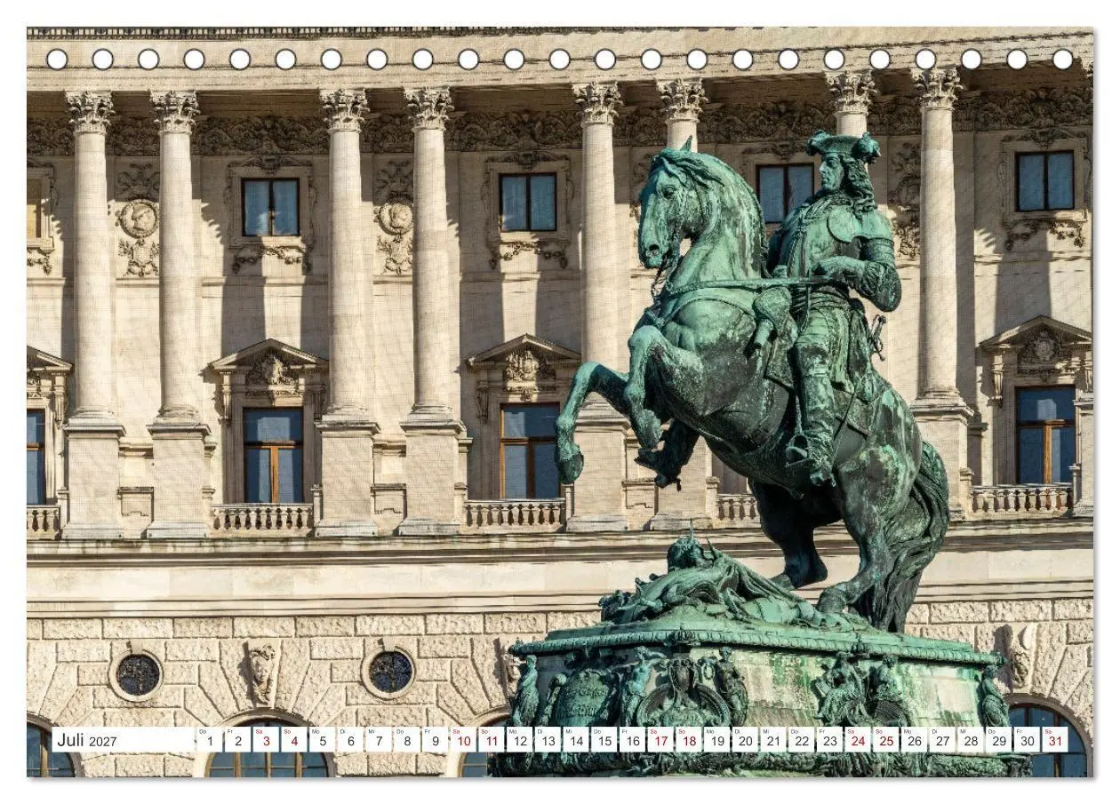 Bild: 9783569540798 | Österreich - Wien (Tischkalender 2027 DIN A5 quer), CALVENDO...