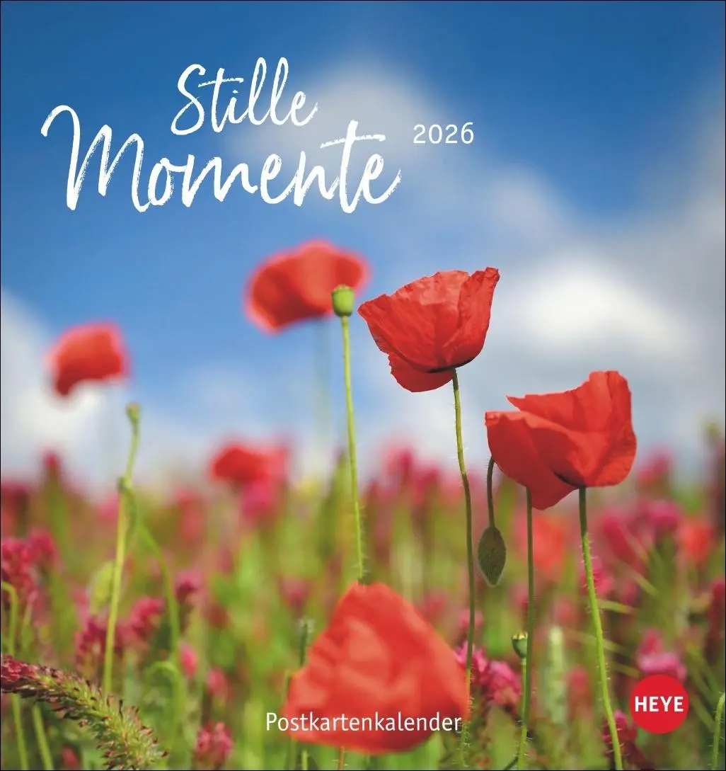 Cover: 9783756410798 | Stille Momente Postkartenkalender 2026 | Heye | Kalender | 13 S.