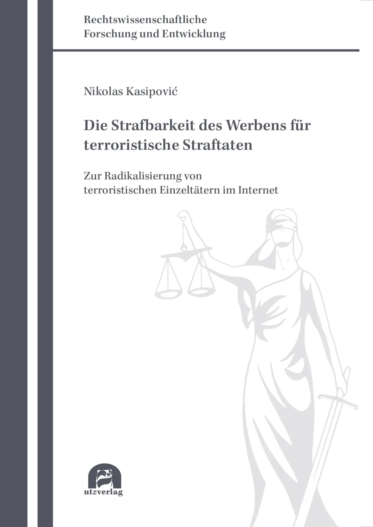 Cover: 9783831650798 | Die Strafbarkeit des Werbens für terroristische Straftaten | Kasipovi¿