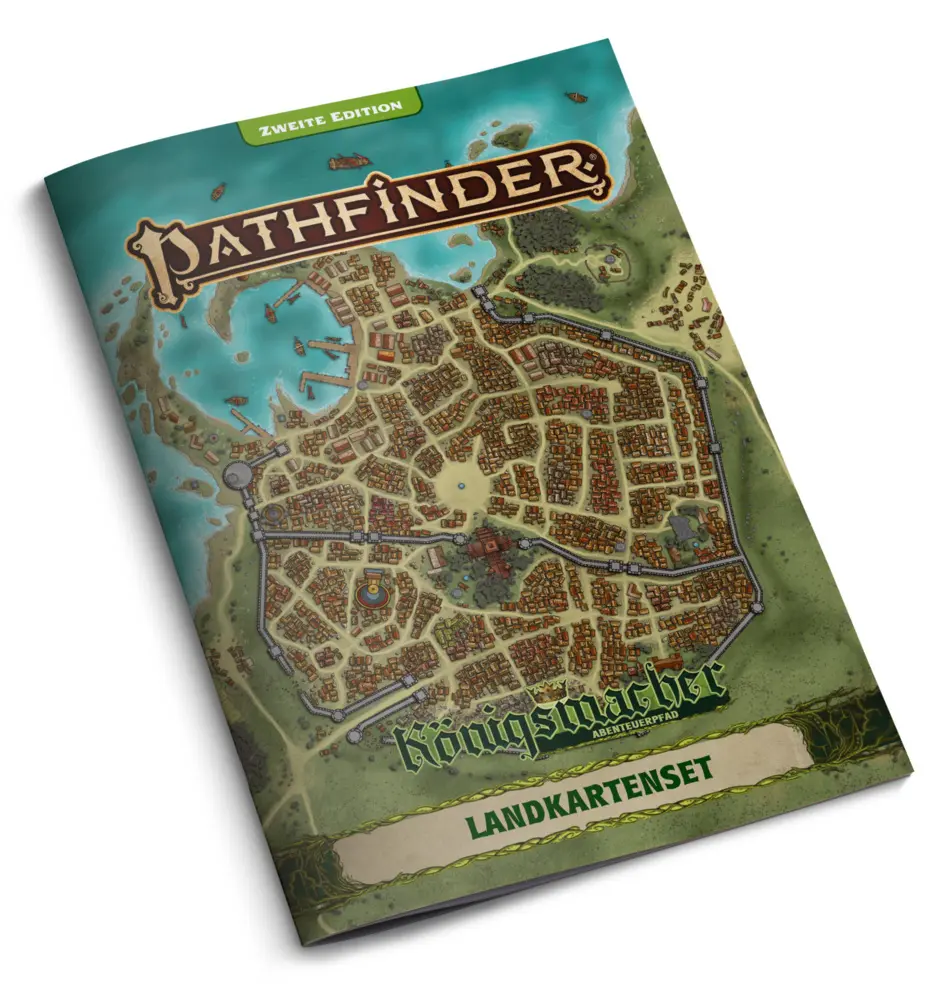Cover: 9783987320798 | Pathfinder 2 - Königsmacher 2E Landkartenset | James Jacobs (u. a.)