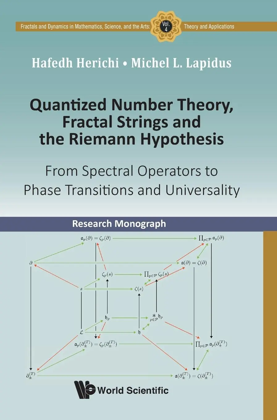 Cover: 9789813230798 | QUANTIZED NUMBER THEORY, FRACTAL STRING &amp; RIEMANN HYPOTHESIS | Lapidus