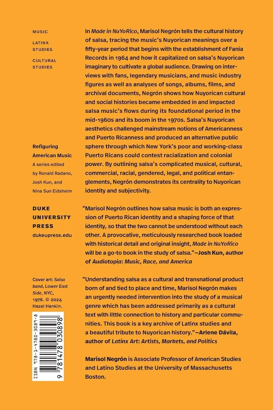 Rückseite: 9781478030898 | Made in Nuyorico | Marisol Negrón | Taschenbuch | Englisch | 2024