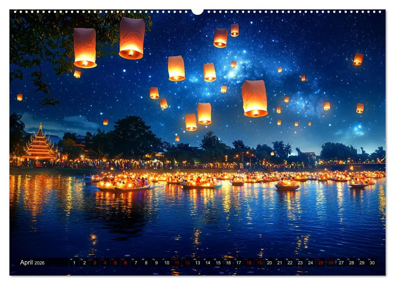 Bild: 9783457350898 | Festival der Kulturen (hochwertiger Premium Wandkalender 2026 DIN...
