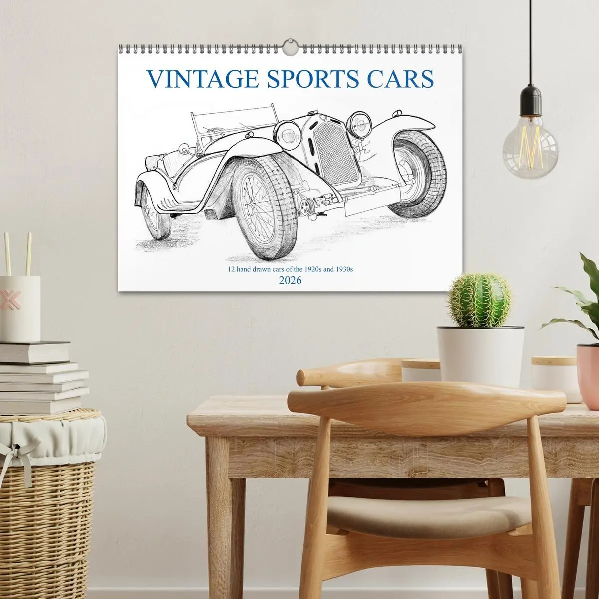 Bild: 9783457660898 | Vintage Sports Cars (Wandkalender 2026 DIN A3 quer), CALVENDO...