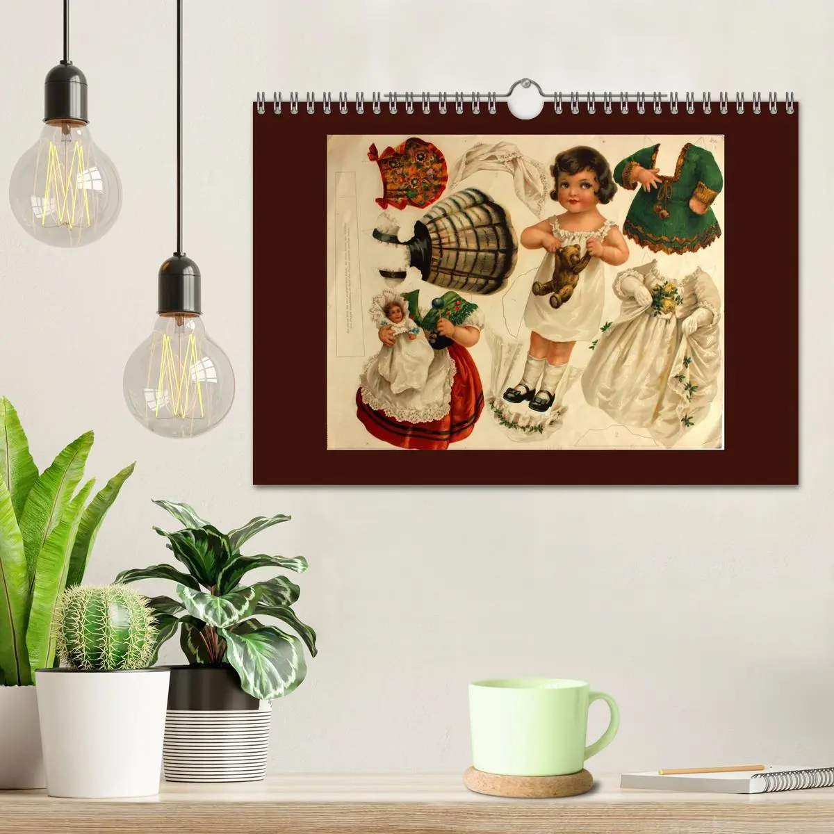 Bild: 9783516130898 | Alte europäische Ankleidepuppen aus Papier (Wandkalender 2026 DIN...