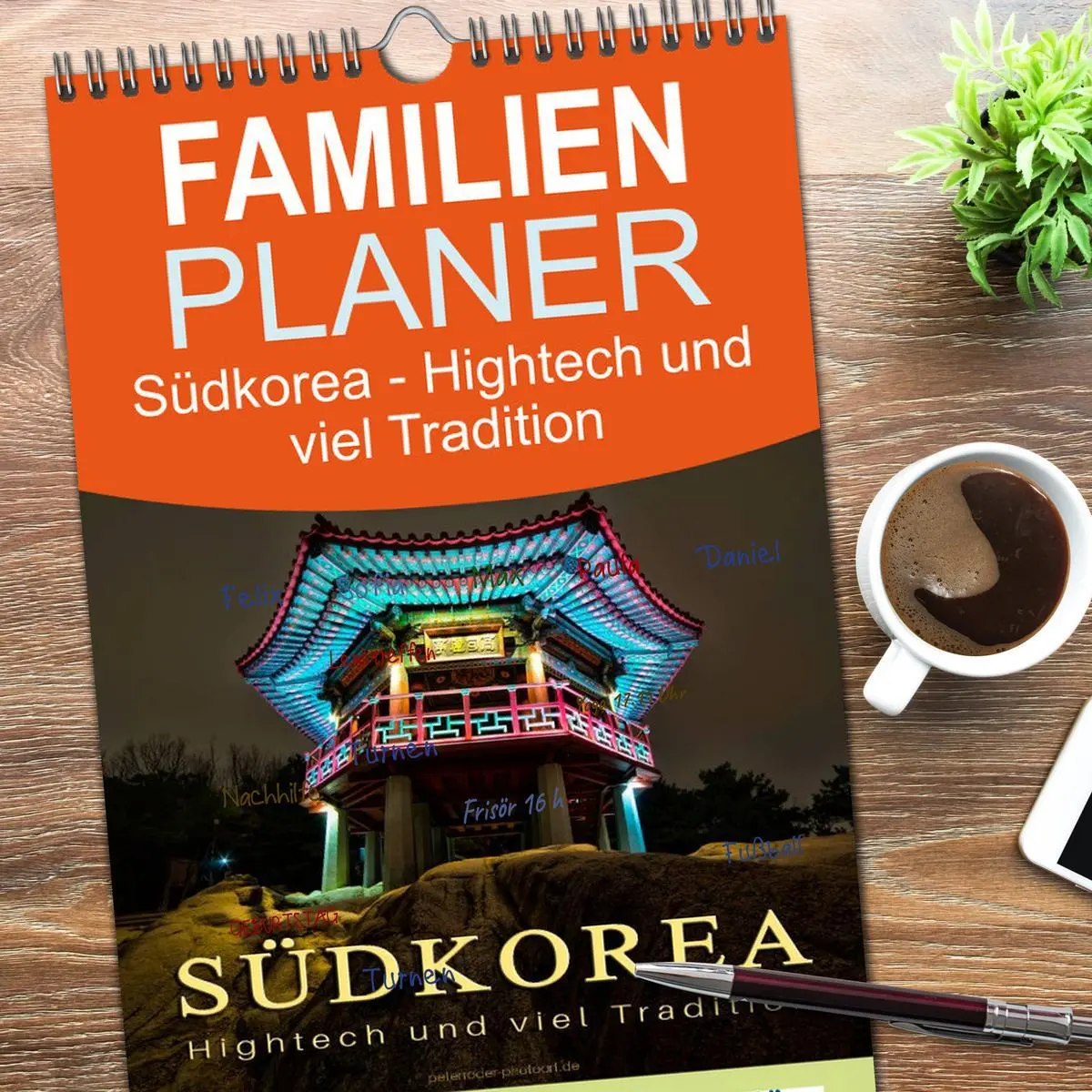 Bild: 9783516510898 | Familienplaner 2026 - Südkorea - Hightech und viel Tradition mit 5...