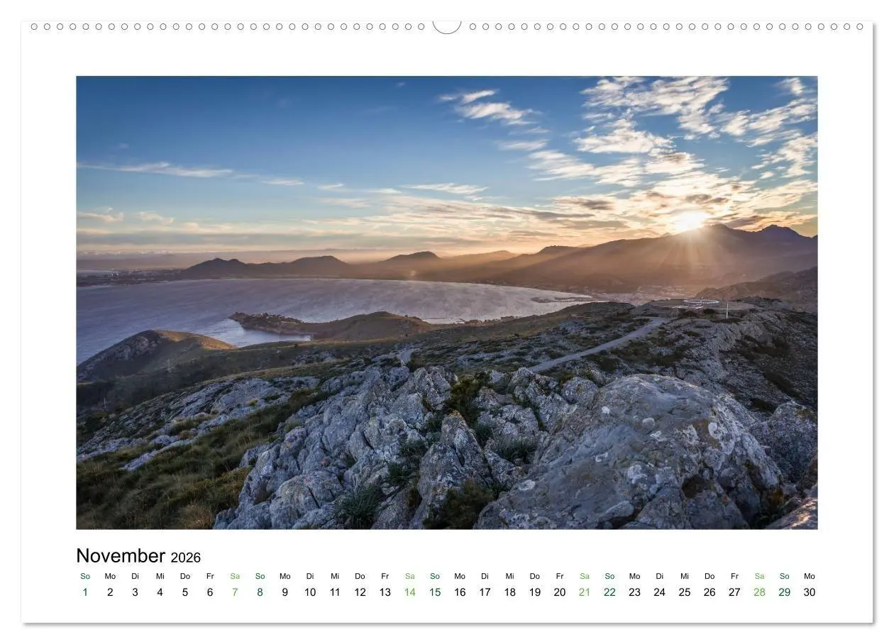 Bild: 9783516680898 | Sehnsucht nach Mallorca (Wandkalender 2026 DIN A2 quer), CALVENDO...