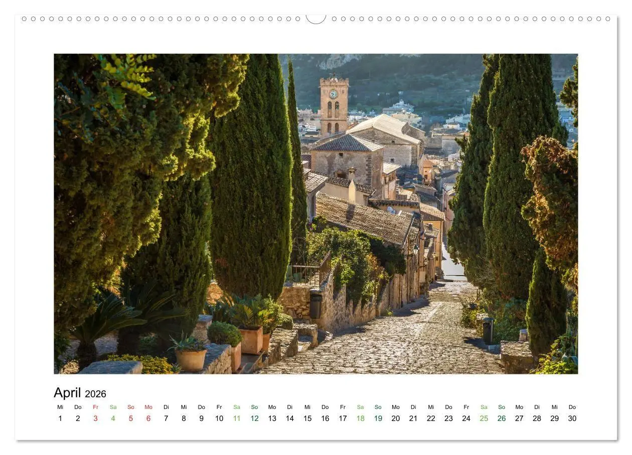 Bild: 9783516680898 | Sehnsucht nach Mallorca (Wandkalender 2026 DIN A2 quer), CALVENDO...