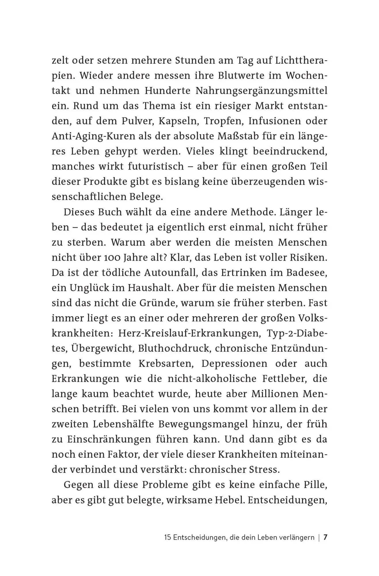Bild: 9783747110898 | 15 Entscheidungen, die dein Leben verlängern | Christian Heinrich