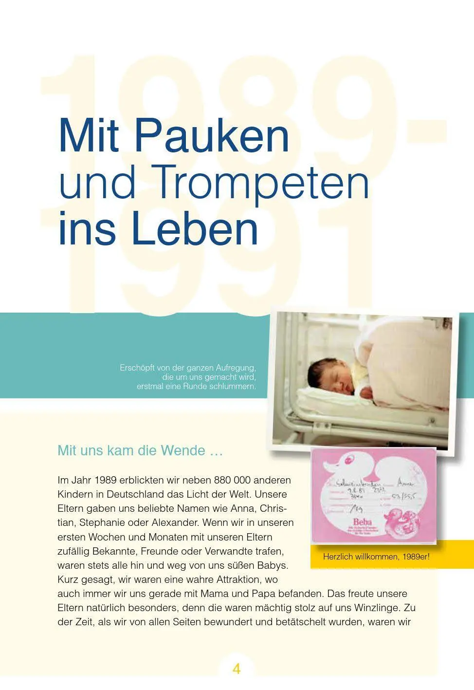 Bild: 9783831330898 | Wir vom Jahrgang 1989 - Kindheit und Jugend | Caroline E. Heil | Buch