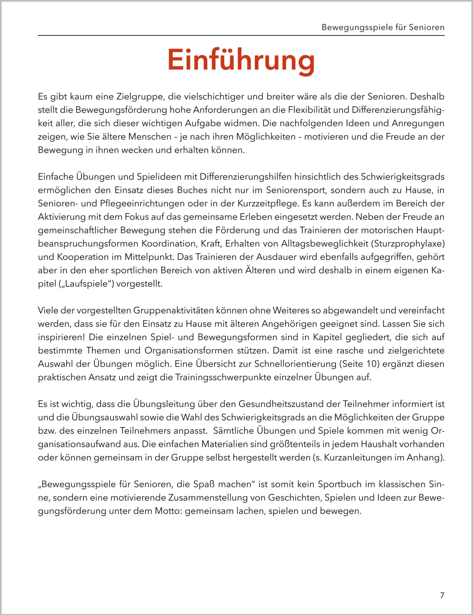 Bild: 9783944360898 | Bewegungsspiele für Senioren, die Spaß machen | Sabine Hermann | Buch
