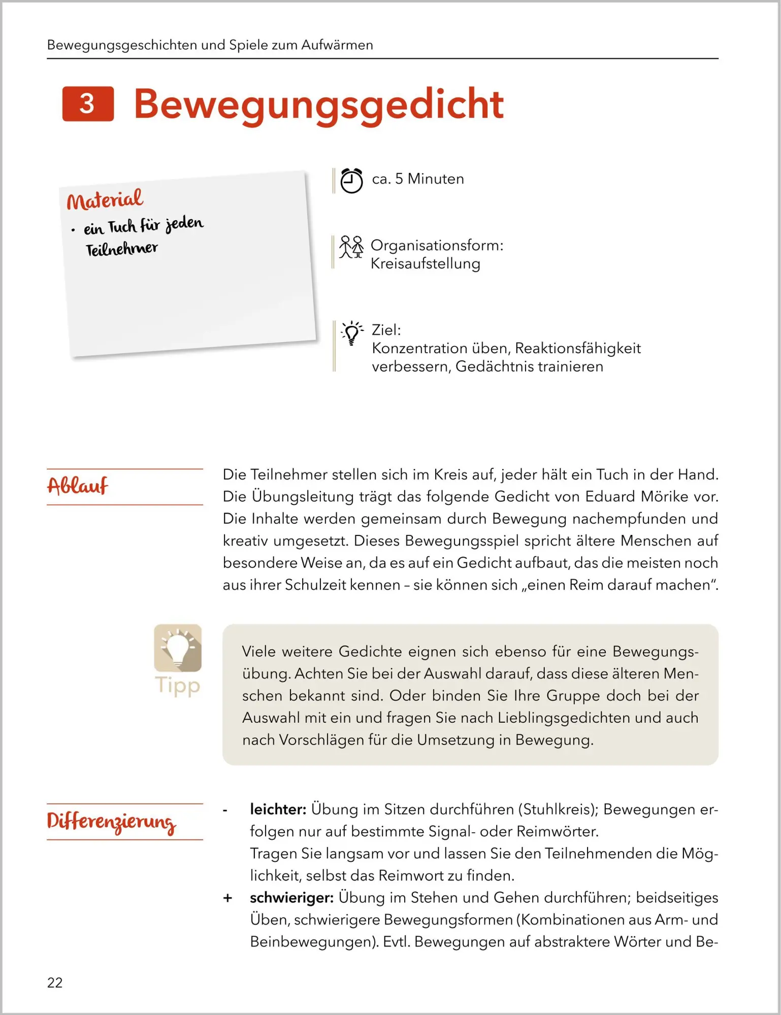 Bild: 9783944360898 | Bewegungsspiele für Senioren, die Spaß machen | Sabine Hermann | Buch