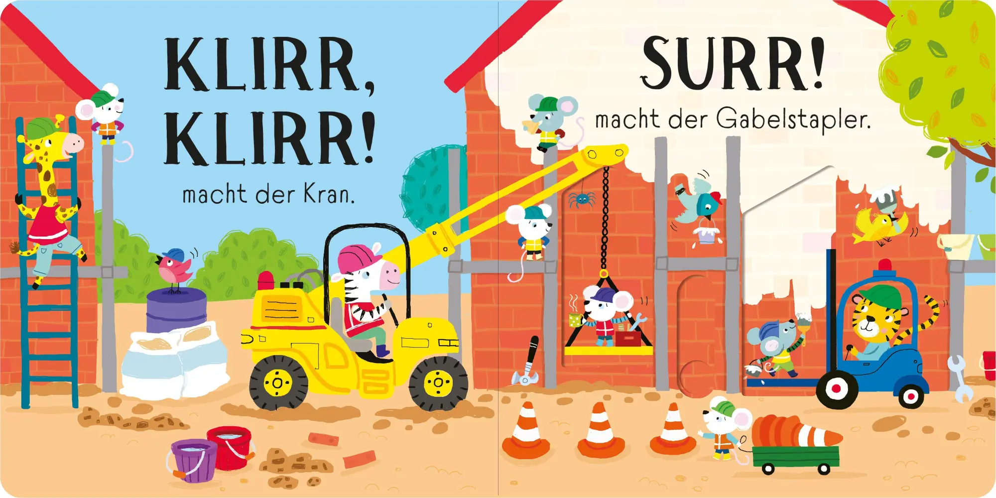 Bild: 9781035700998 | Schieben und Lauschen: Fahrzeuge auf der Baustelle | Sam Taplin | Buch