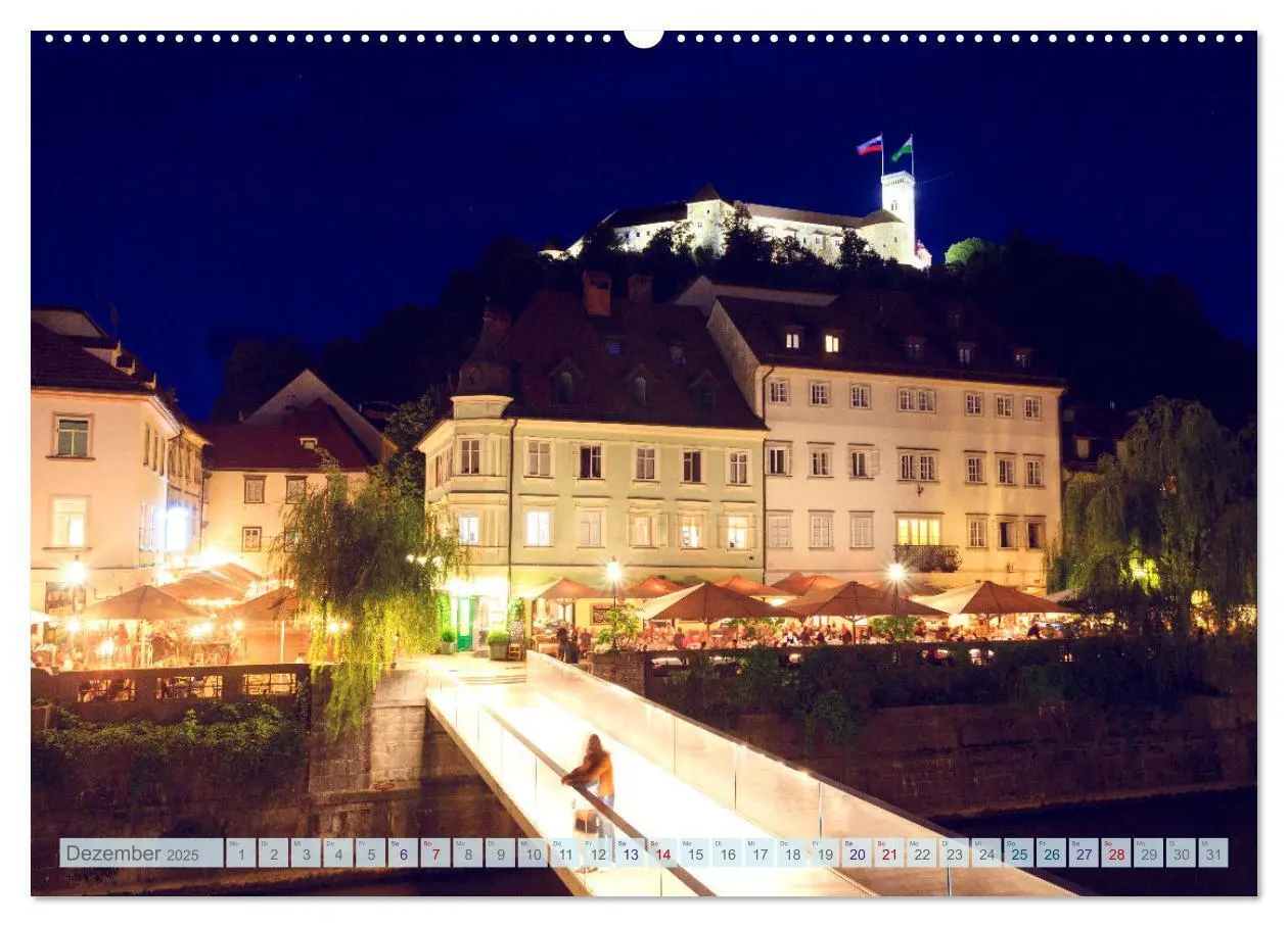 Bild: 9783383850998 | Ljubljana - Sloweniens wunderschöne Hauptstadt (Wandkalender 2025...