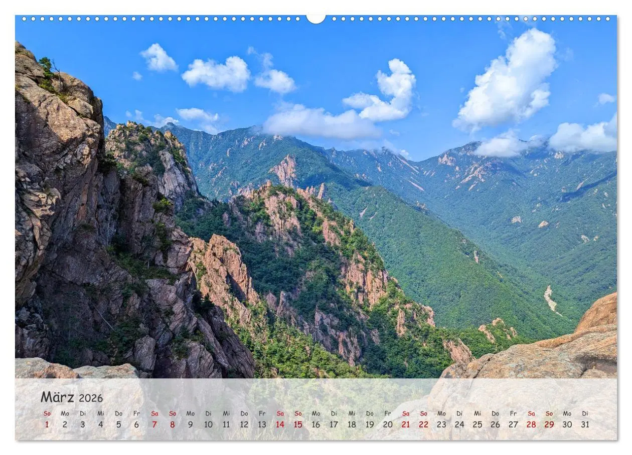 Bild: 9783457340998 | Zauberhaftes Südkorea Landschaften, Städte und Kultur (Wandkalender...