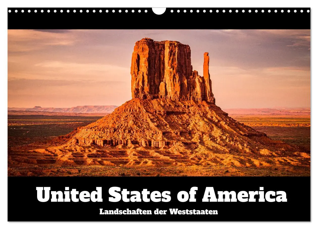 Cover: 9783457580998 | USA: Landschaften der Weststaaten (Wandkalender 2026 DIN A3 quer),...