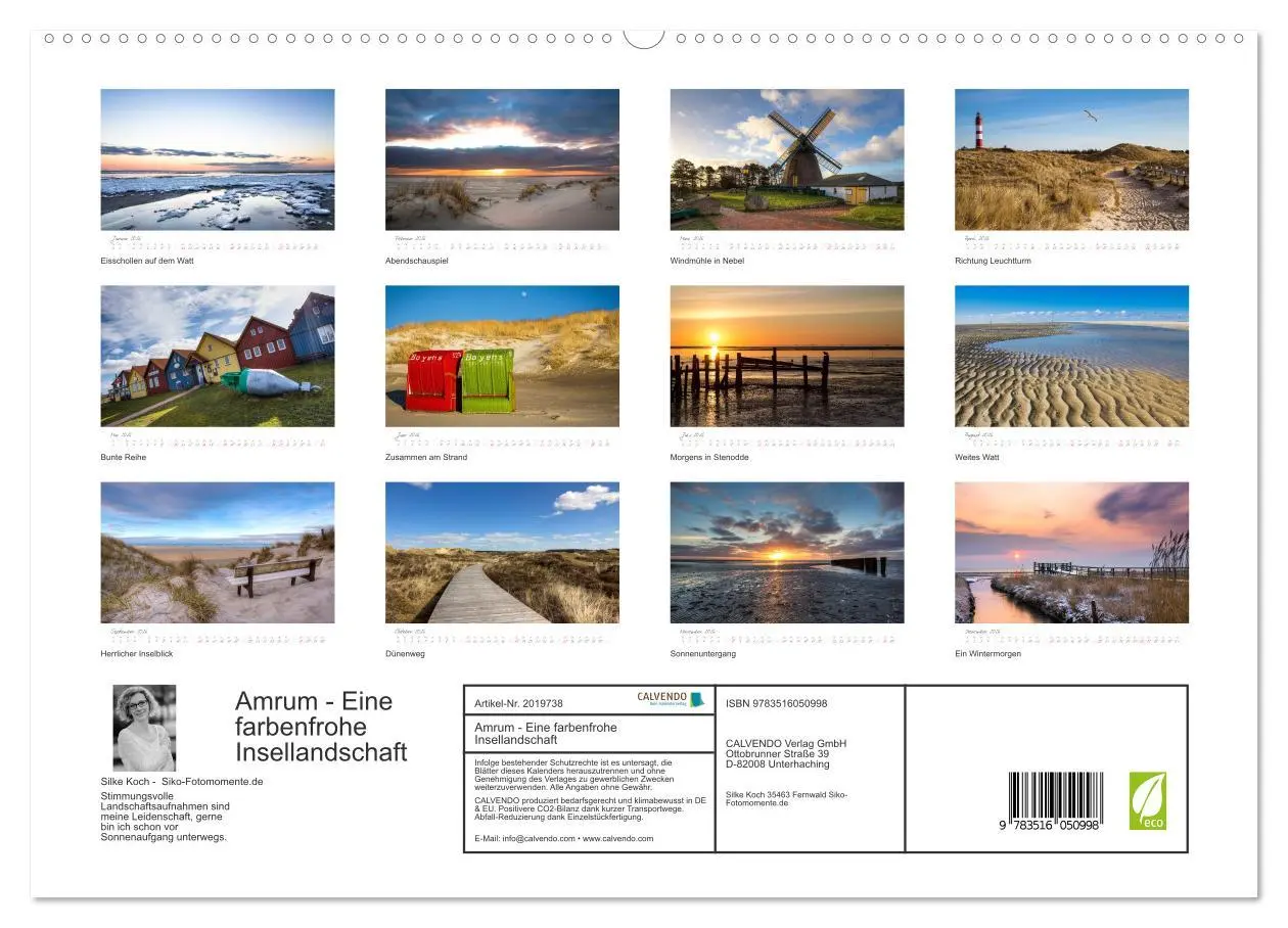 Bild: 9783516050998 | Amrum - Eine farbenfrohe Insellandschaft (hochwertiger Premium...