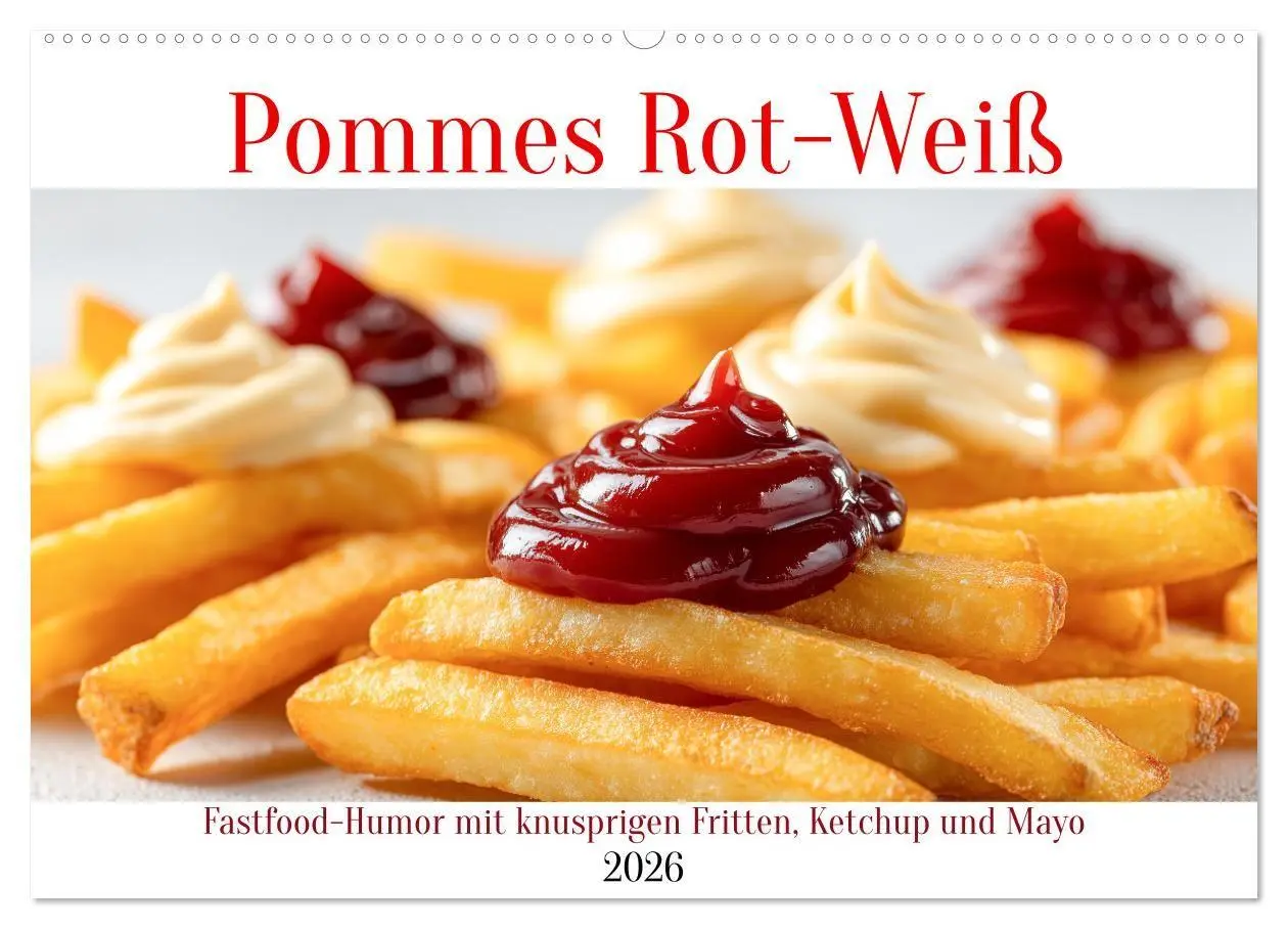Cover: 9783516670998 | Pommes Rot-Weiß - Fastfood-Humor mit knusprigen Fritten, Ketchup...