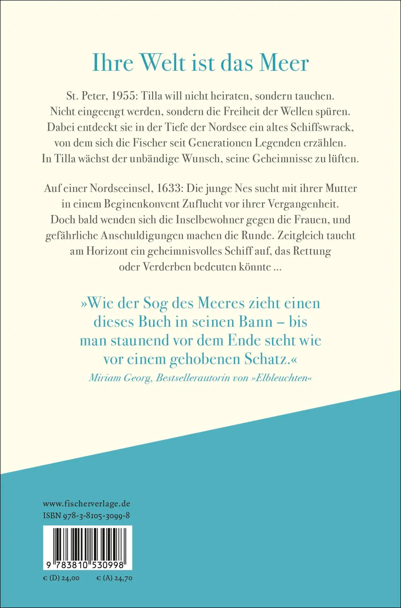 Rückseite: 9783810530998 | Das Echo der Gezeiten | Roman | Rebekka Frank | Buch | 576 S. | 2024