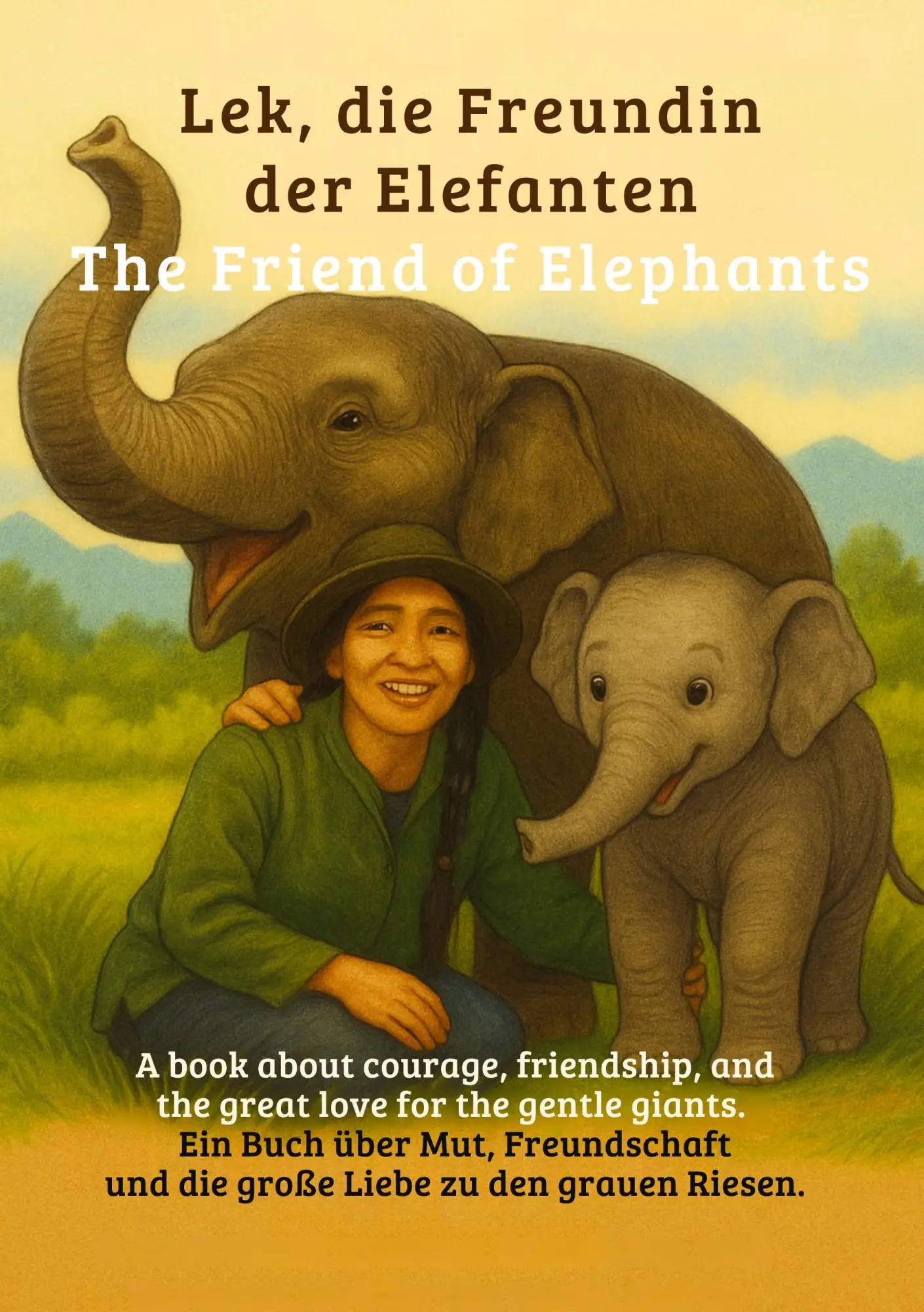 Cover: 9783819230998 | Lek und ihre Liebe zu Elefanten | Claudia Barbara Jarnig | Taschenbuch