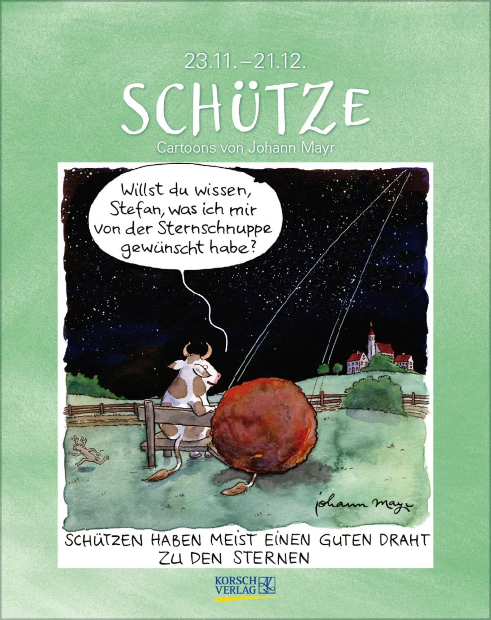 Cover: 9783819300998 | Schütze 2027 | Verlag Korsch | Kalender | Spiralbindung | 13 S. | 2027